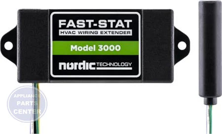 [Brand] Fast-Stat Wiring Extender 3000 - Main view showing 3 functions over 1-wire for various HVAC models
