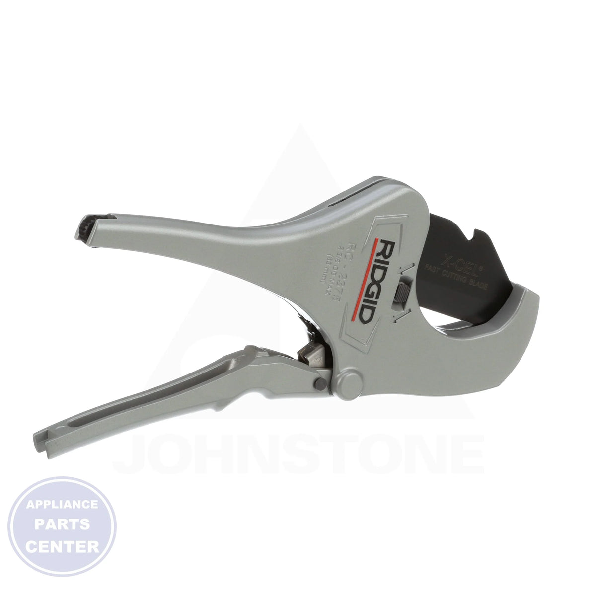Large Diameter PVC Pipe and Tubing Cutter 30088 - Side view with cuts up to 2-3/8"
