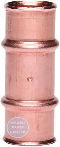 RLS Braze-Free Coupling 3011101000111 - Main view showing secure connection for HVAC models