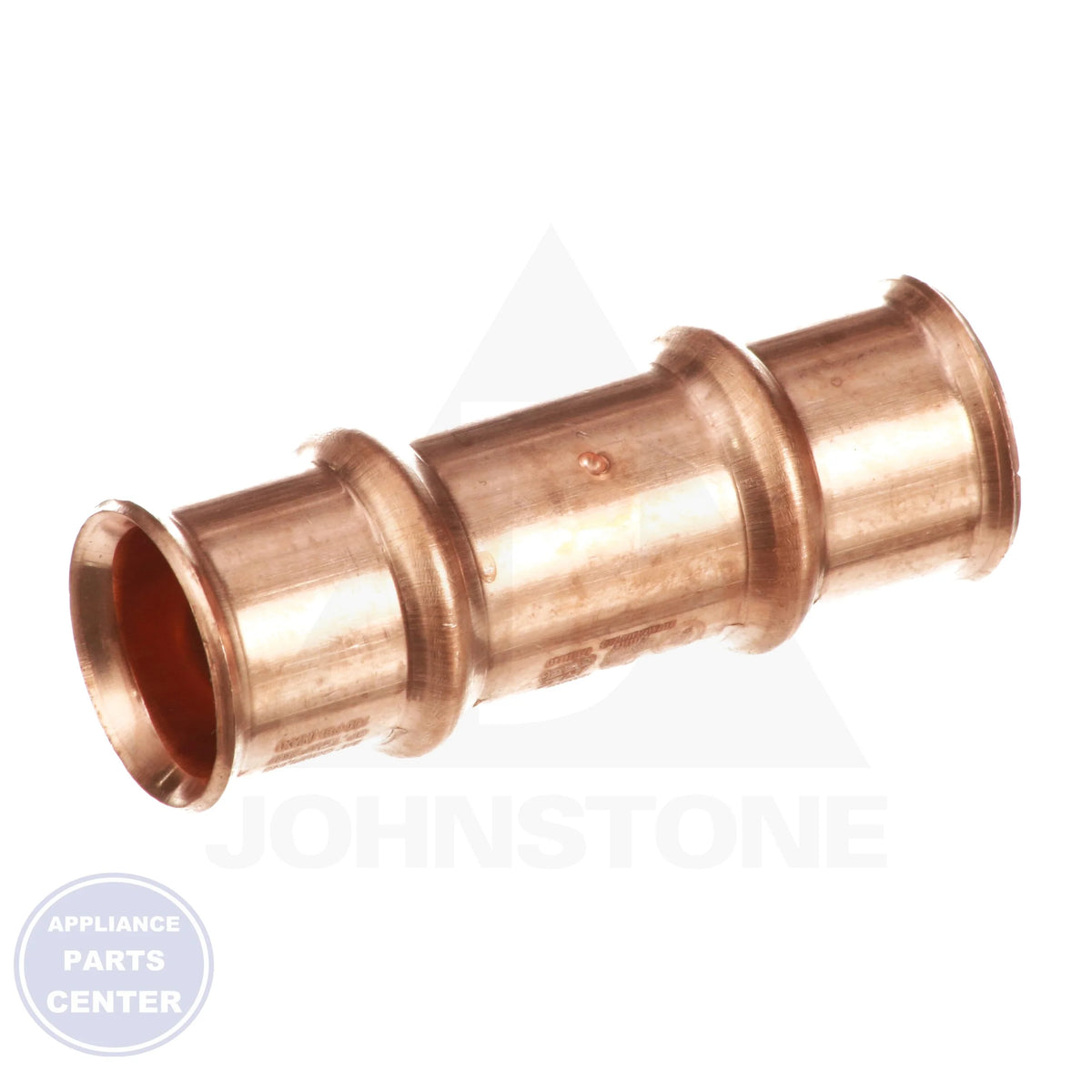 RLS Braze-Free Coupling 3011121200111 - Side view with 3/4" connection specs