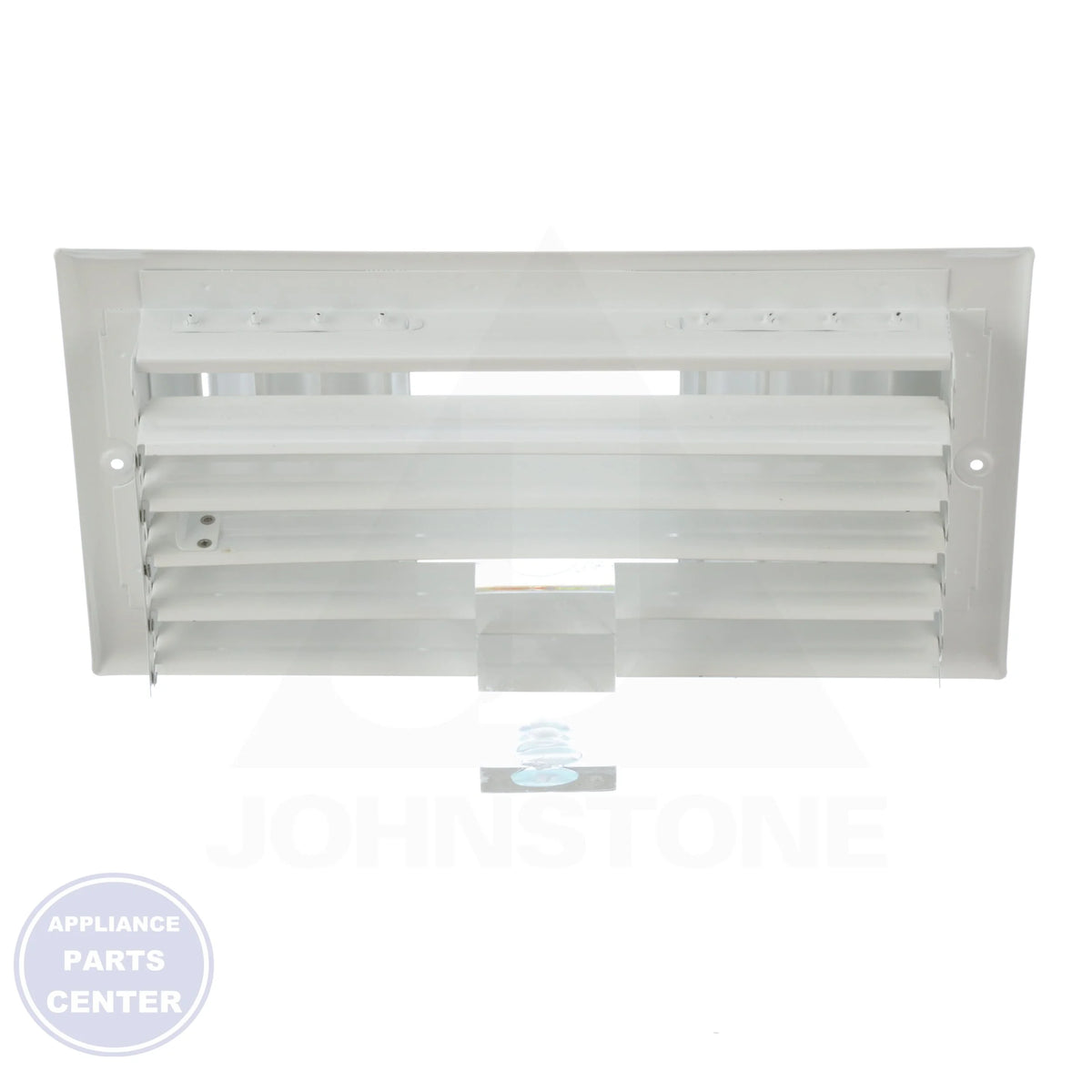 Curved Blade Sidewall / Ceiling Register 303M12X06 - Side view with 12" x 6" size