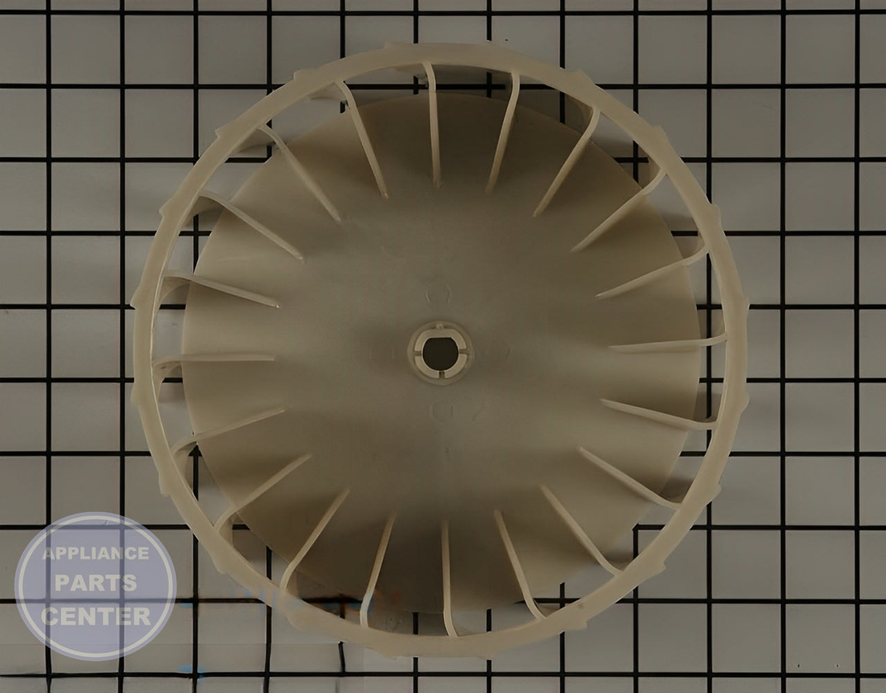 Whirlpool BLOWER WHEEL 31001043 - Main view showing fan blade for Whirlpool models