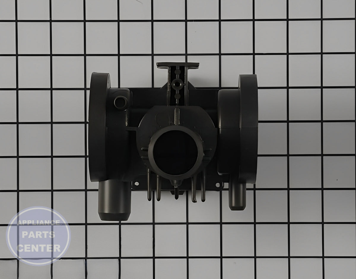 LG WASHER PUMP CASING HOUSING 3108ER1001A - Side view with 50 liters/min water support