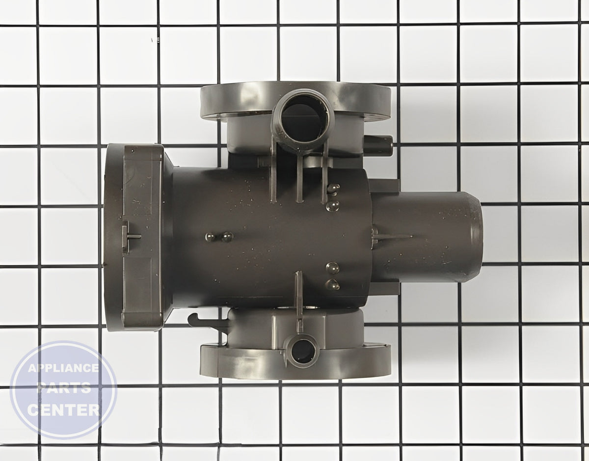 LG WASHER PUMP HOUSING 3108ER1001B - Detailed view of durable construction