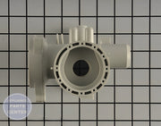 LG WASHER PUMP CASING 3108ER1001E - Main view showing efficient water drainage for LG washing machines