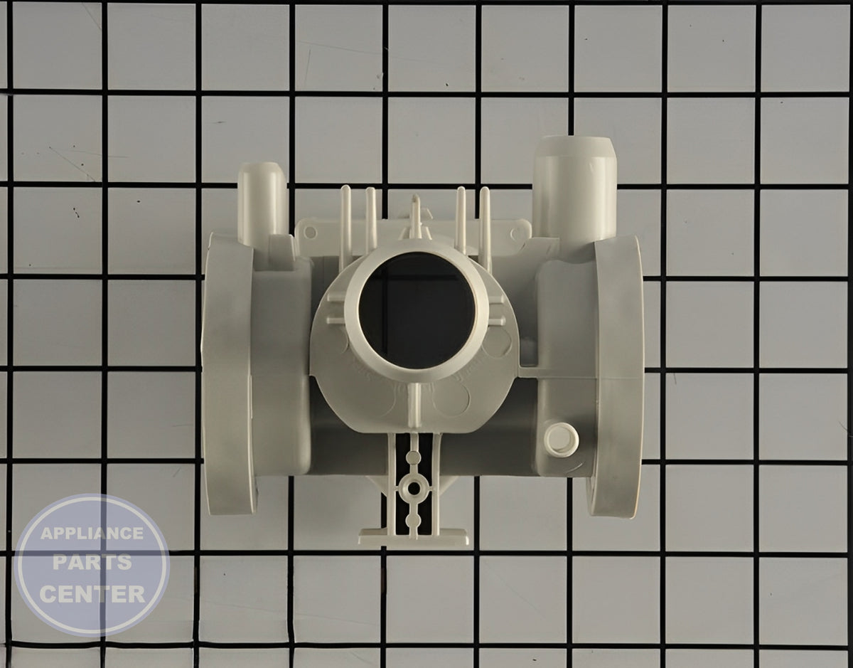 LG WASHER PUMP CASING 3108ER1001E - Installation in LG model showing key mounting points