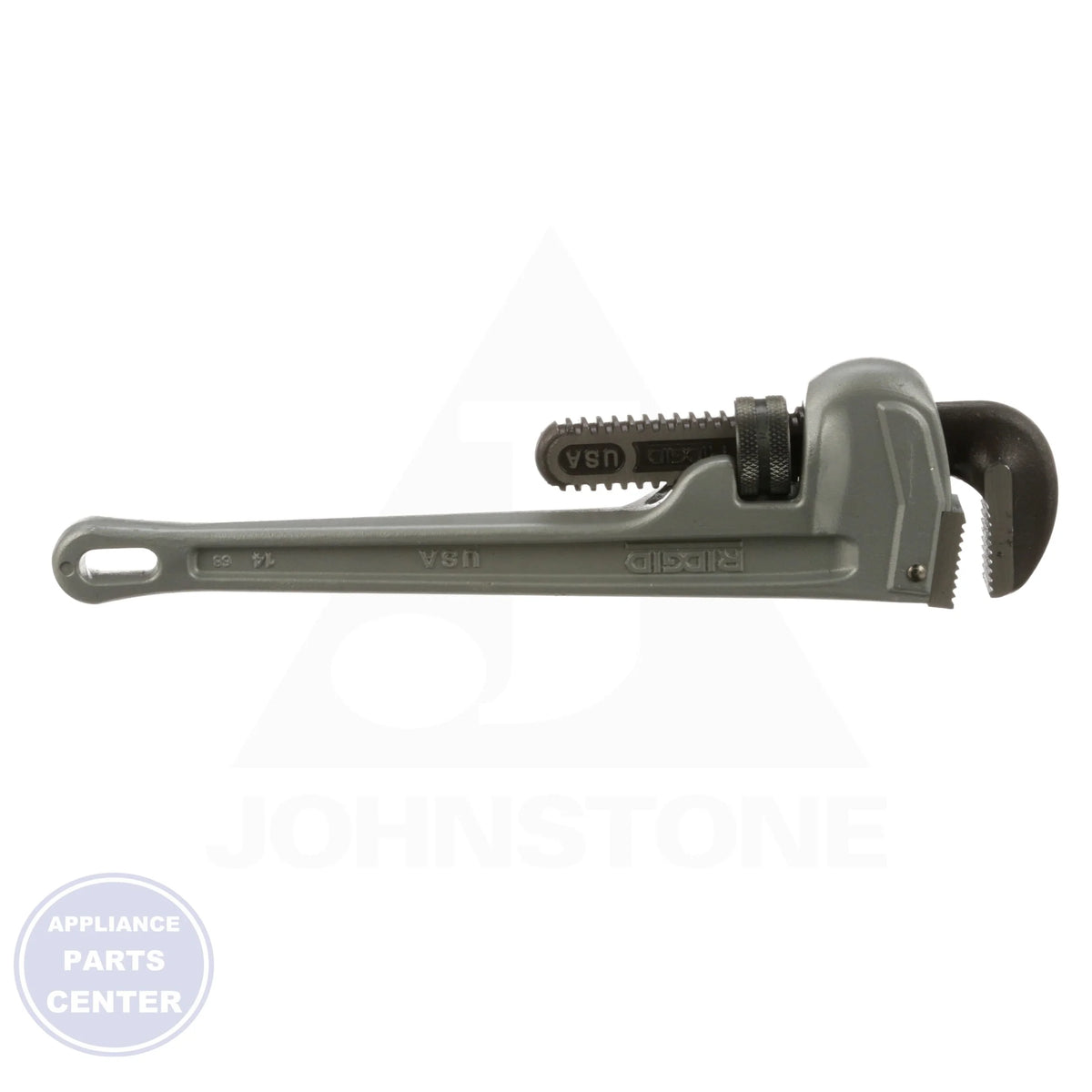 Pipe Wrench 31095 - Side view with 14 inch size and 2 inch capacity