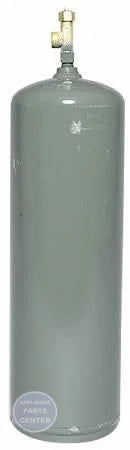 B Acetylene Tank 311040 - Main view showing 40 Cu. Ft. capacity for various appliances
