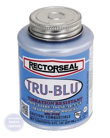 Tru-Blu™ Pipe Thread Sealant with PTFE 31551 - Main view showing leak-free reliability for refrigeration applications