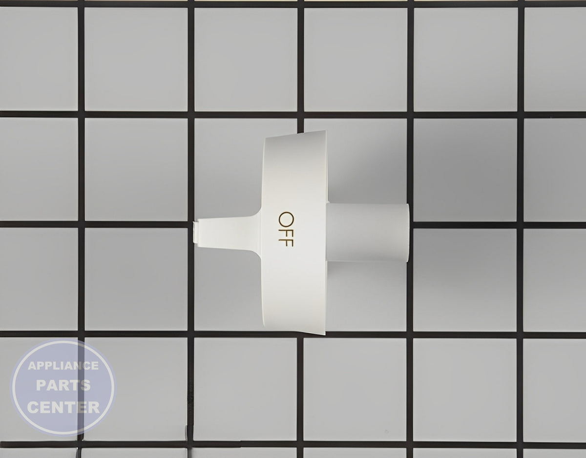 Control Knob 316009046 - Detailed view of durable black knob for precise control