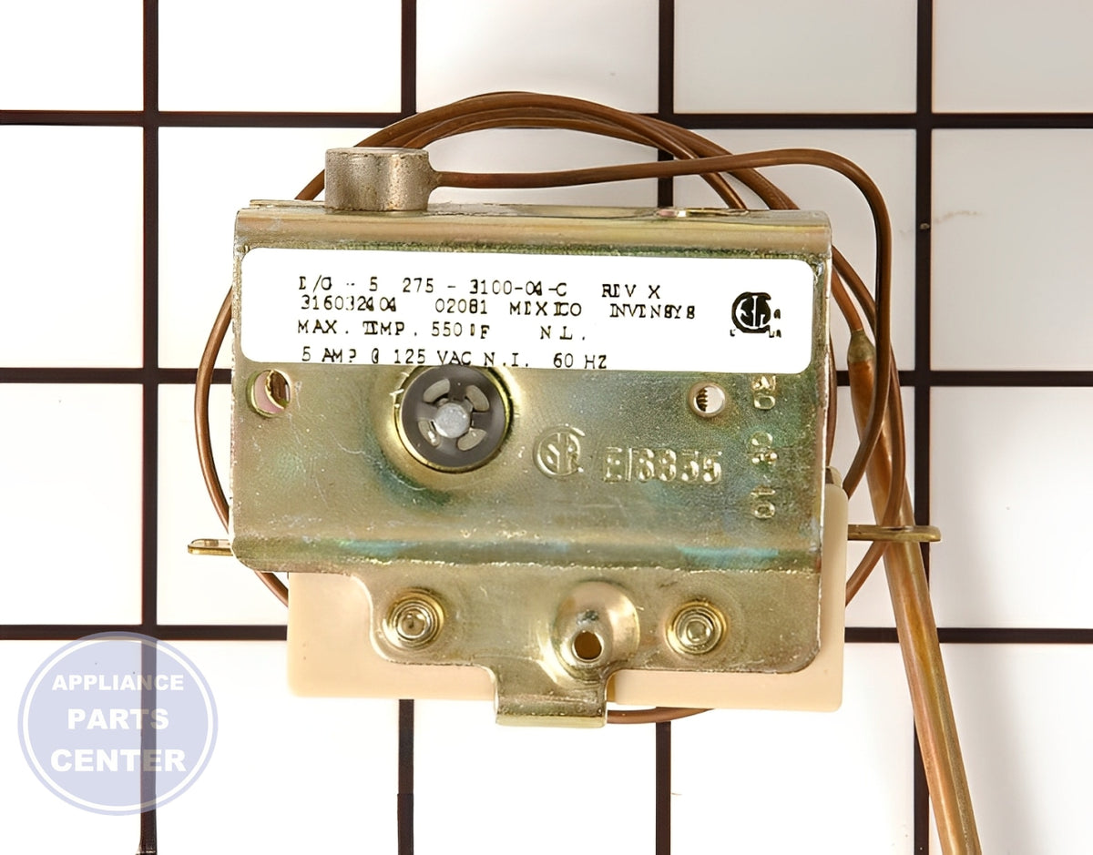 FRIGIDAIRE STOVE TEMPERATURE CONTROL THERMOSTAT 316032411 - Detailed view of thermostat functionality