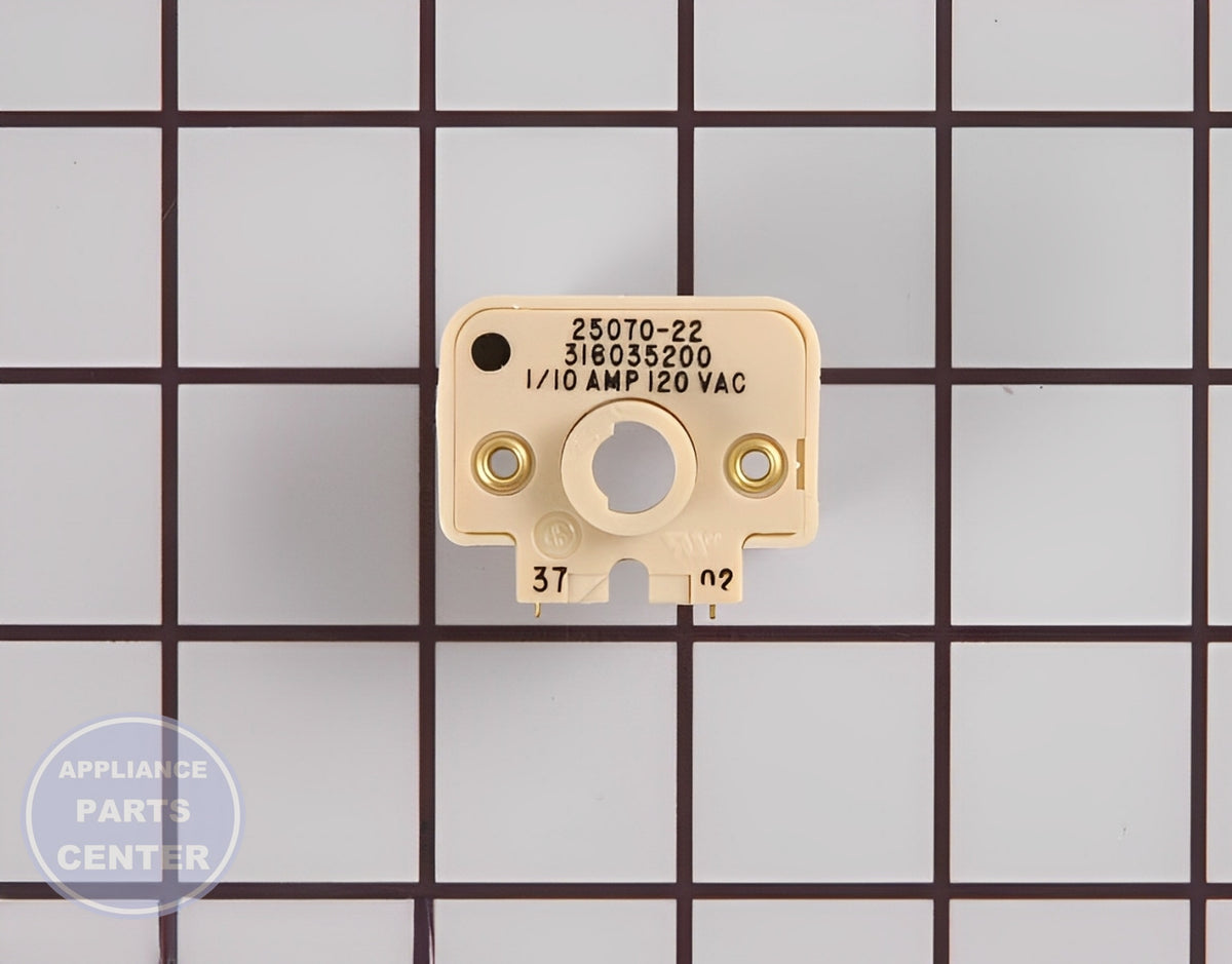 WCI SWITCH 316035200 - Main view showing control panel for various models