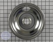 FRIGIDAIRE OVEN RANGE CHROME 8" DRIP BOW - Main view showing chrome finish for various models