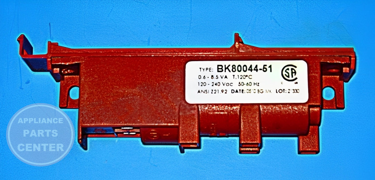 FRIGIDAIRE OVEN RANGE COOKTOP SPARK MODULE 316135702 - Side view with precise measurements