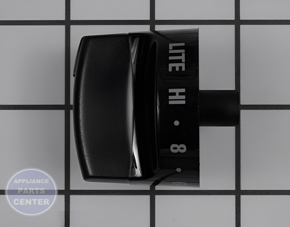 FRIGIDAIRE OVEN KNOB 316218410 - Detailed view of temperature control details