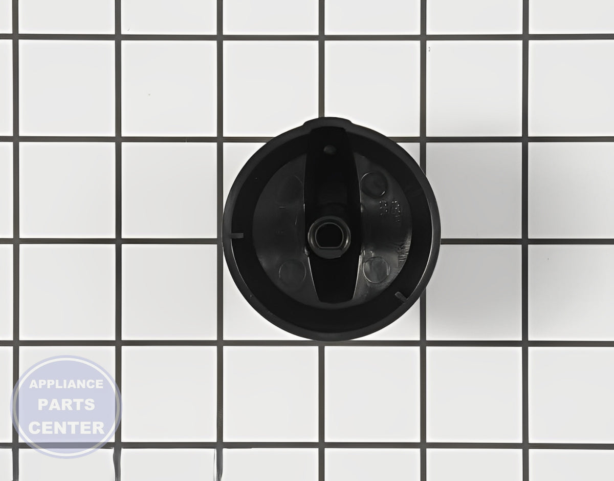 FRIGIDAIRE OVEN BLACK RANGE TOP BURNER VALVE KNOB 316220009 - Detailed view of precise control