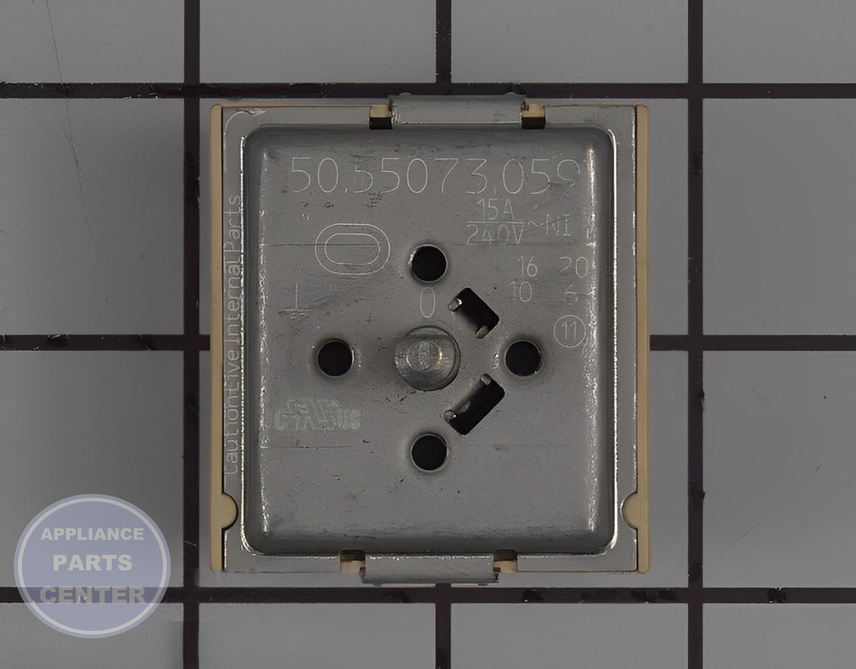 FRIGIDAIRE RANGE DUAL INFINITE SWITCH 316238202 - Main view showing precise heat control for FRIGIDAIRE models