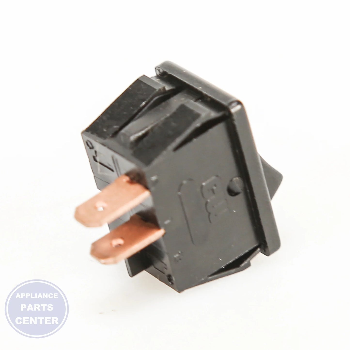 SWITCH-ROCKER 316259800 - Side view with precise measurements for accurate fit