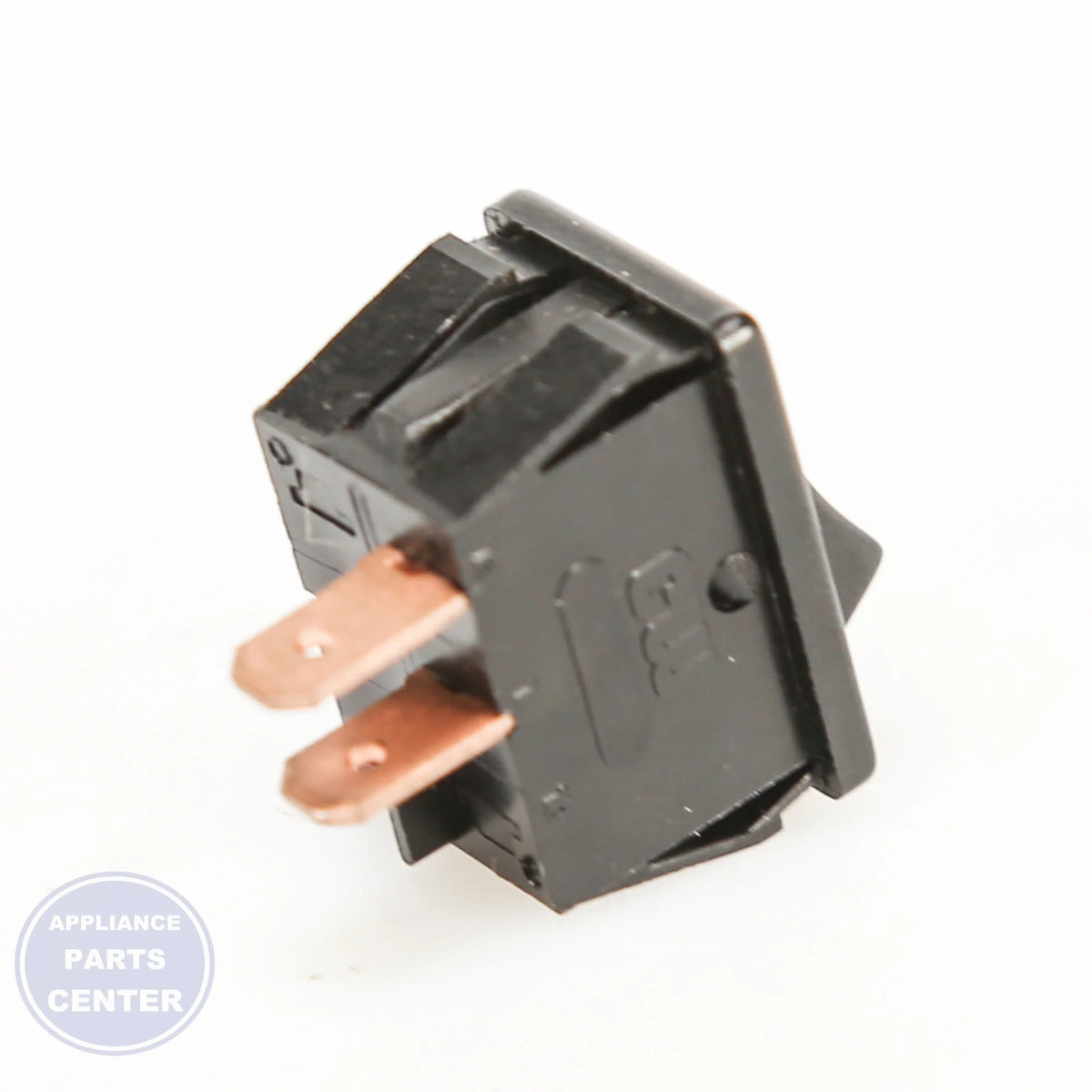 SWITCH-ROCKER 316259800 - Side view with precise measurements for accurate fit