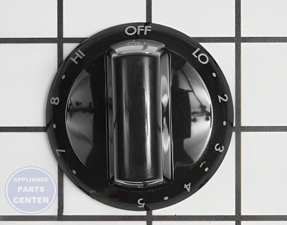 [Kenmore] Knob 316352801 - Main view showing temperature control for Kenmore models