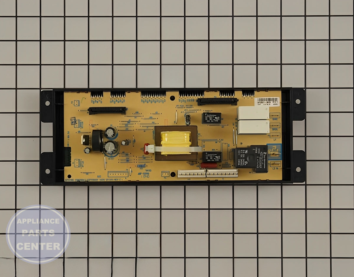 Oven Control Board 316418525 - Detailed view of circuit layout and timer settings