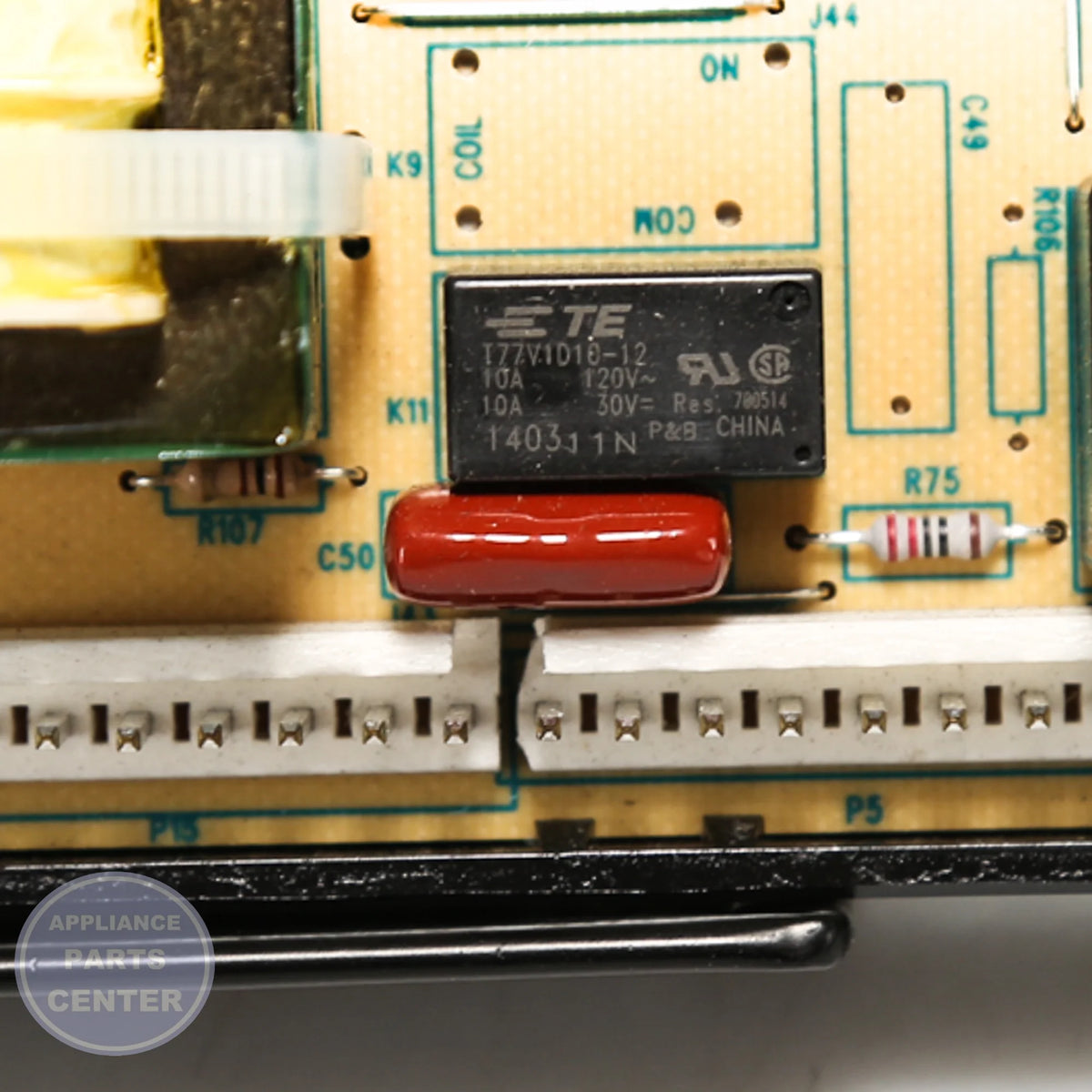 CLOCK/TIMER 316418529 - Side view with dimensions and specifications
