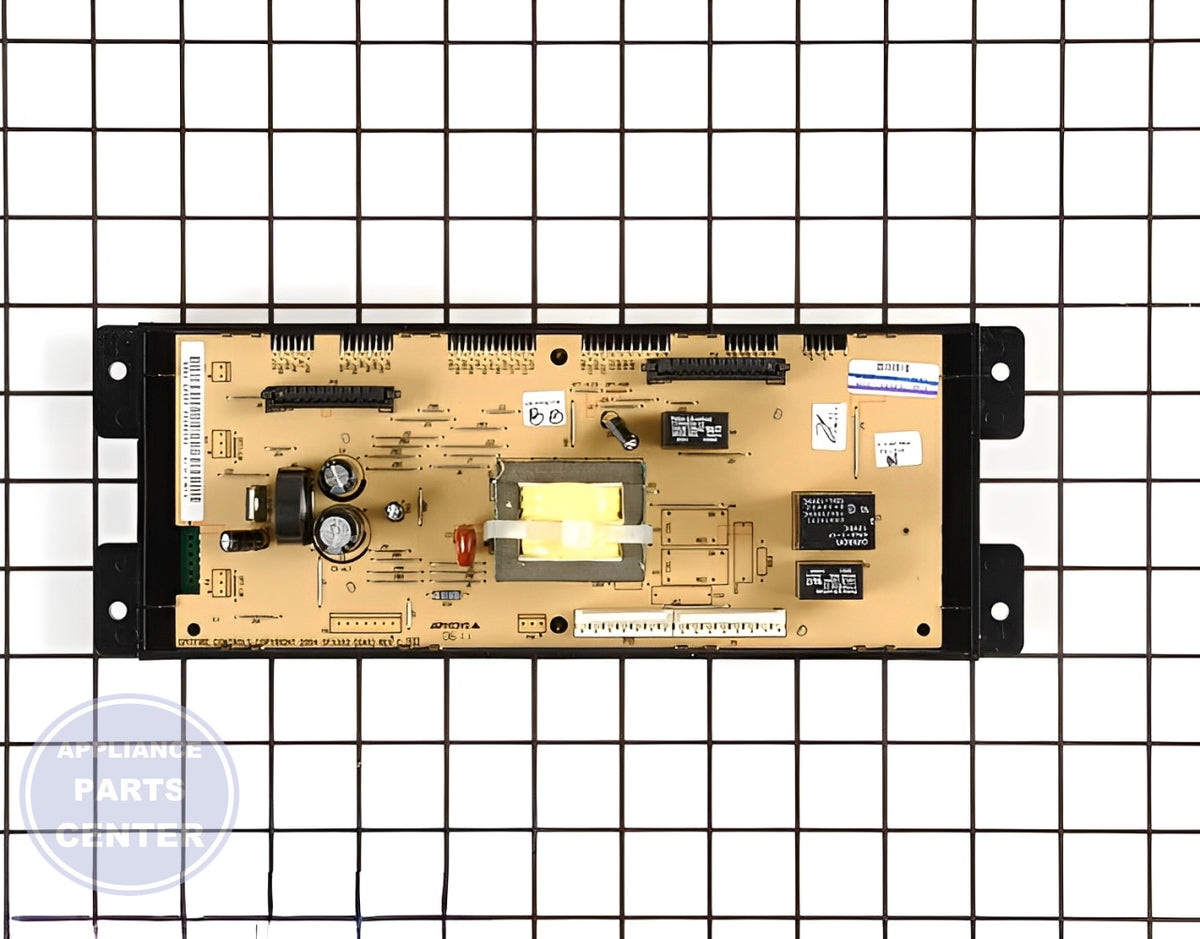 Oven Control Board 316418553 - Detailed view of the circuit board technical details
