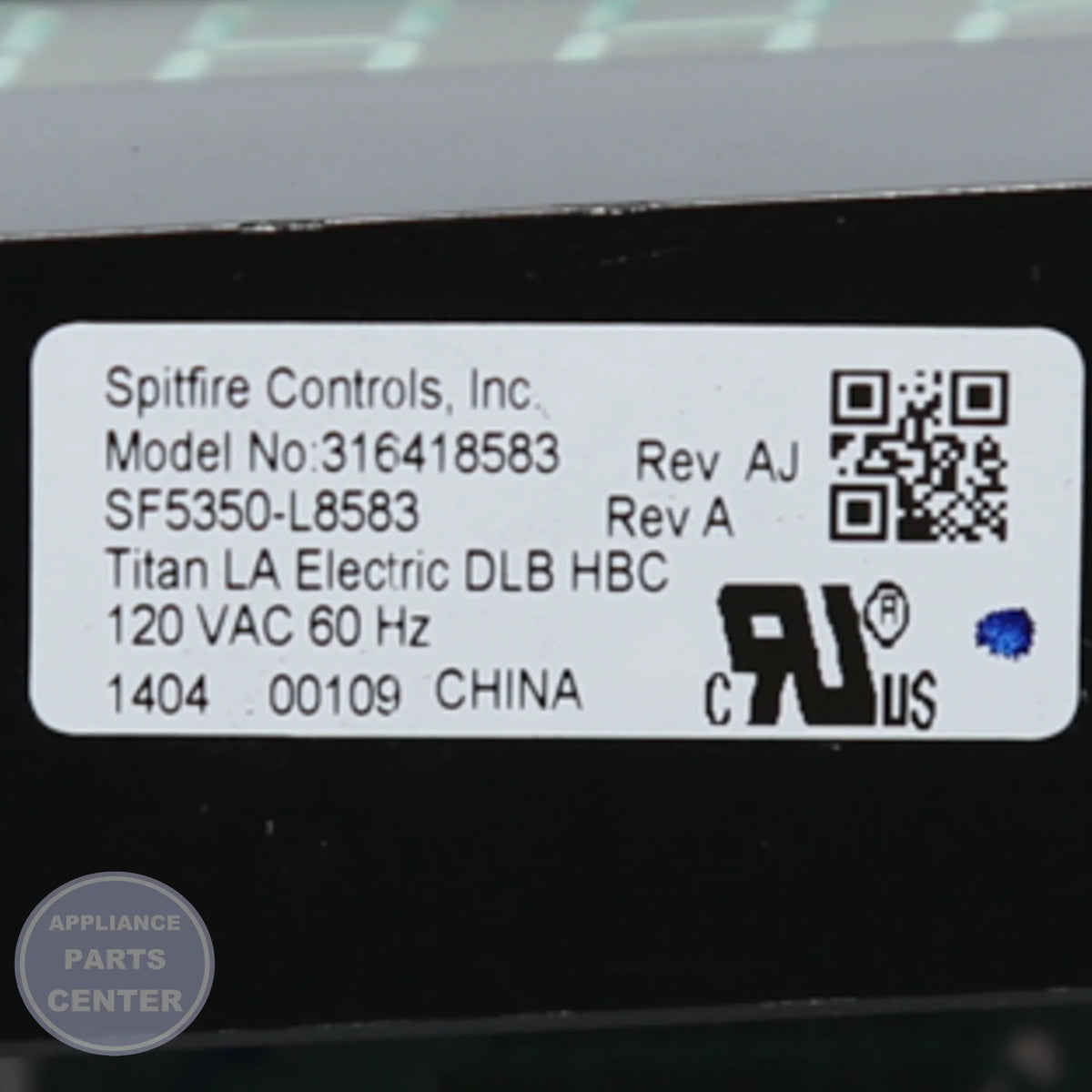 CLOCK/TIMER 316418583 - Detailed view of accurate technical details
