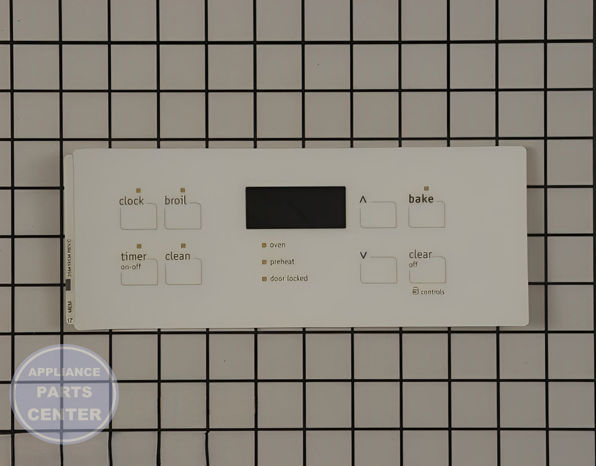 FRIGIDAIRE OVEN OVERLAY 316419134 - Main view showing touchpad overlay for specified models
