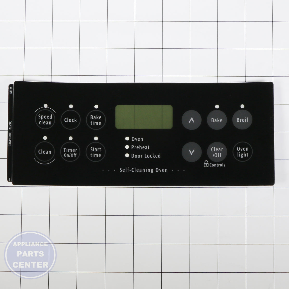 OVERLAY 316419303 - Detailed view of durable material & specifications