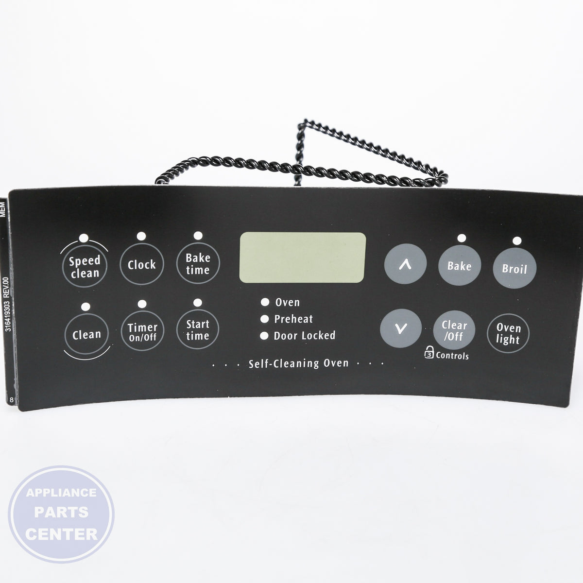 WCI OVERLAY 316419303 - Installation in specific model showing key mounting points