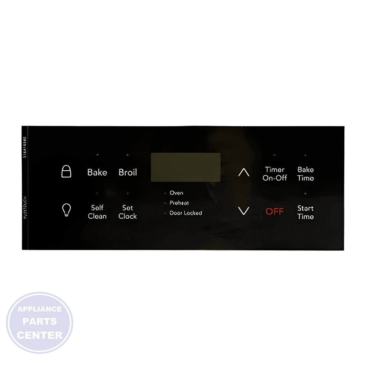 FRIGIDAIRE Oven Black Range Overlay 316419380 - Main view showing sleek design for [Specific Model]