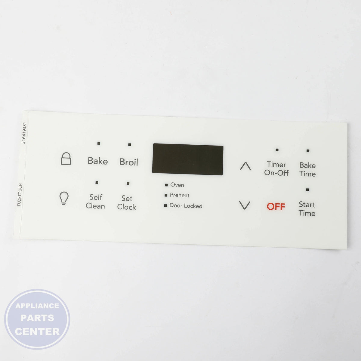 OVERLAY 316419381 - Side view with precise measurements and specs
