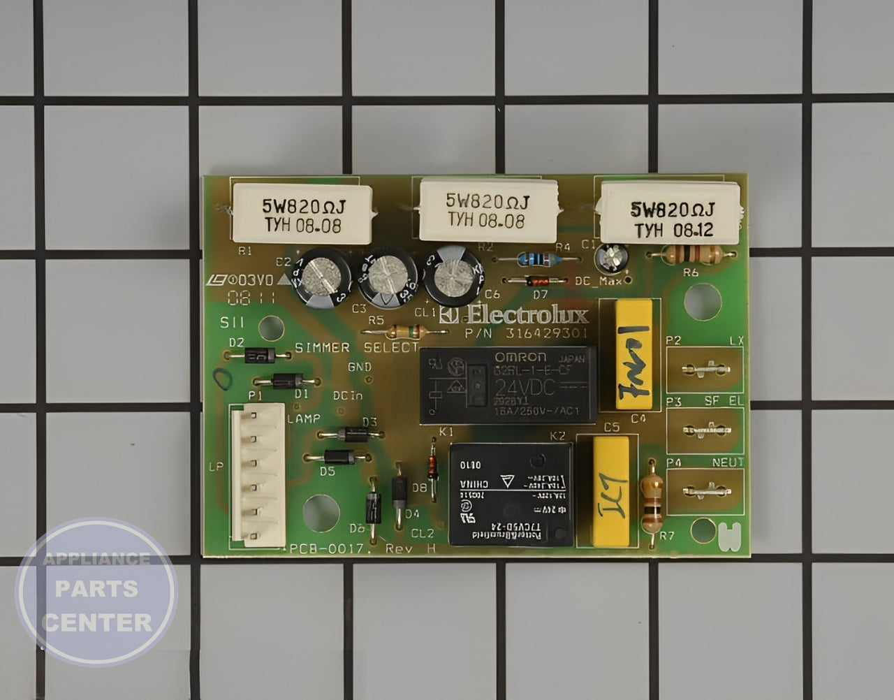FRIGIDAIRE OVEN BOARD 316429301 - Main view showing Circuit Board & Timer for WCI Range/Stove/Oven models