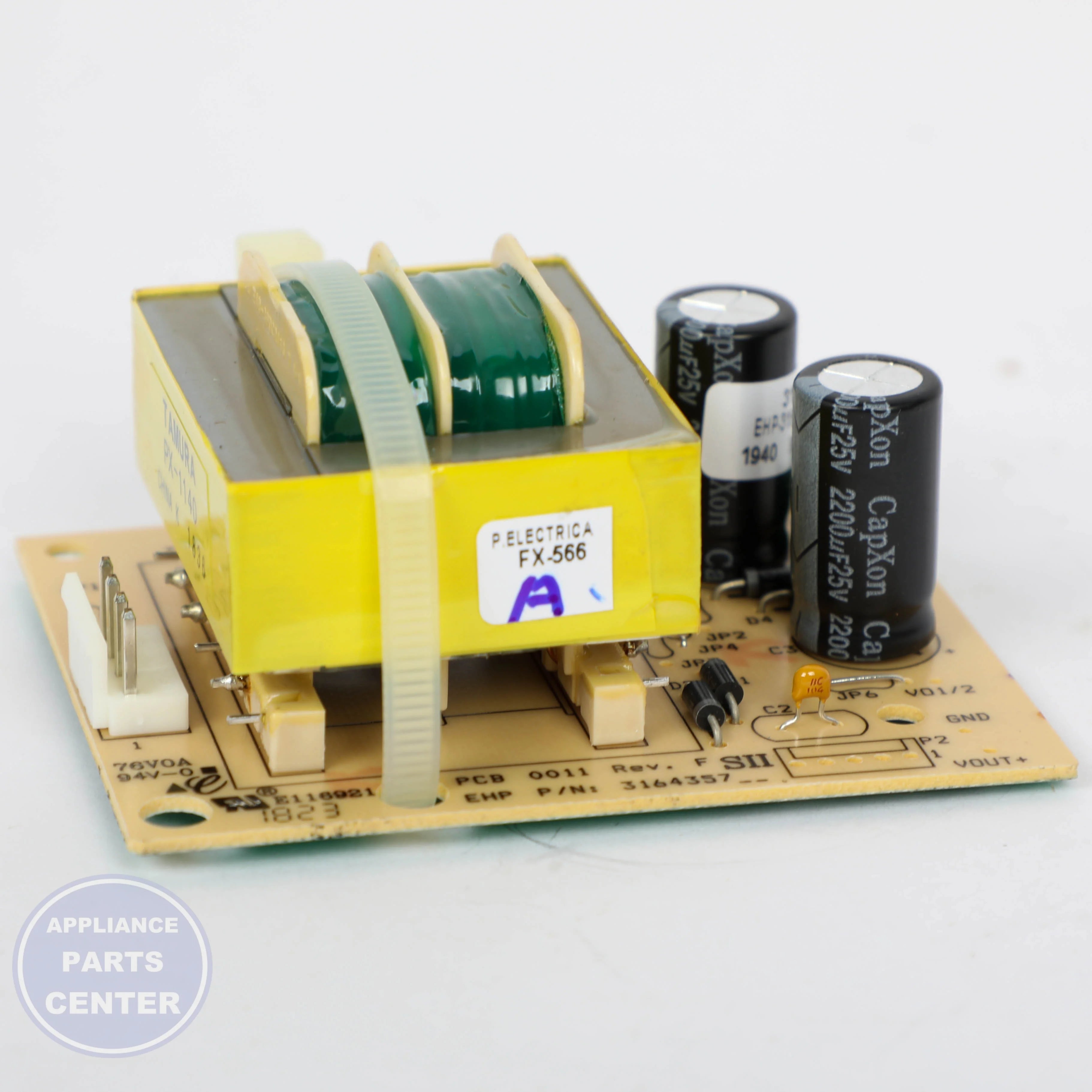 WCI BOARD 316435705 - Main view showing efficiency for WCI models
