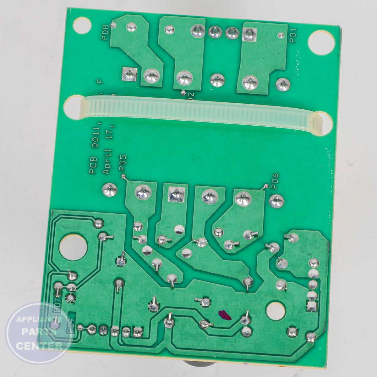 WCI BOARD 316435705 - Installation in specific model showing mounting points