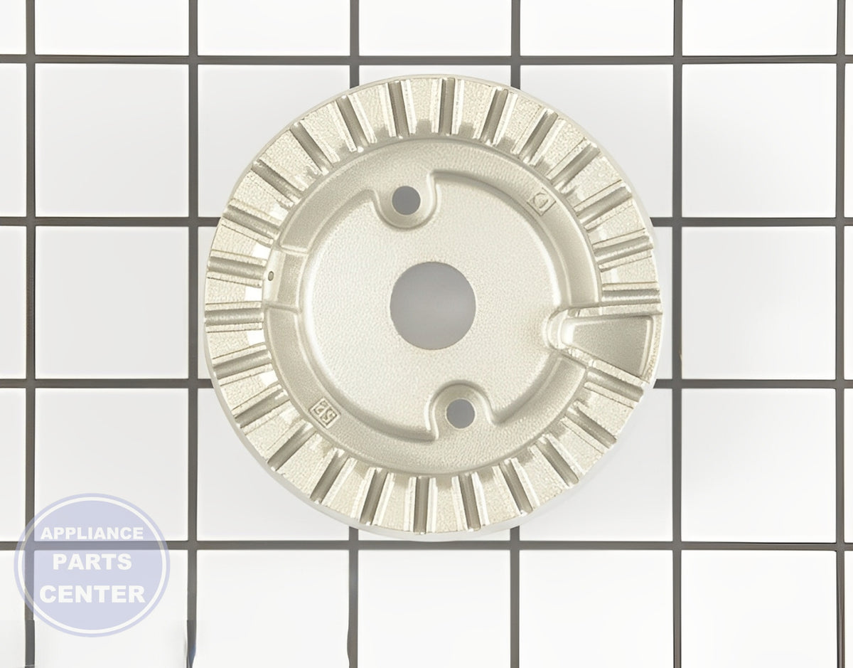 Surface Burner Base 316438000 - Detailed view of gas control valve