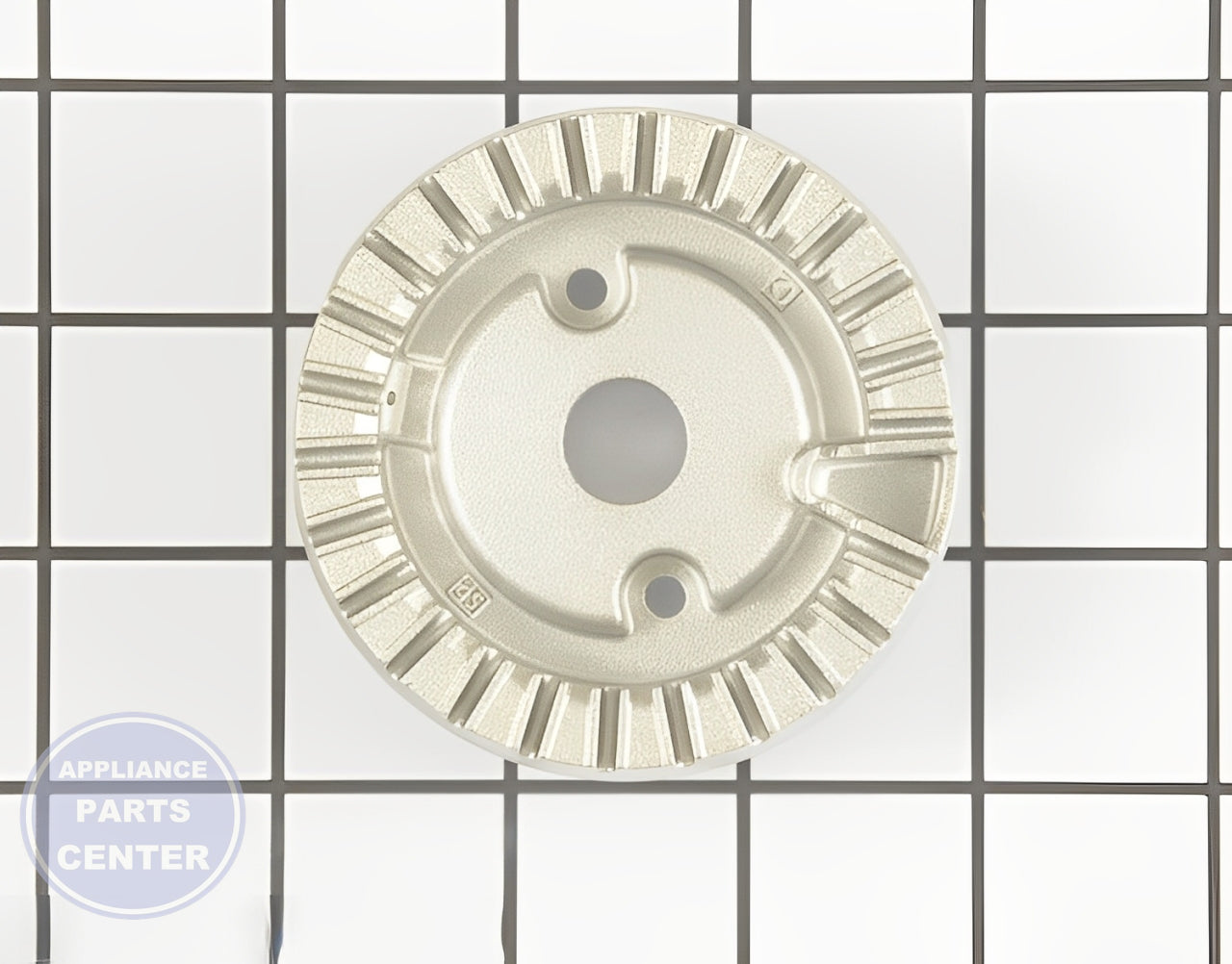 Surface Burner Base 316438000 - Detailed view of gas control valve
