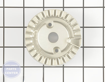 Surface Burner Base 316438000 - Detailed view of gas control valve