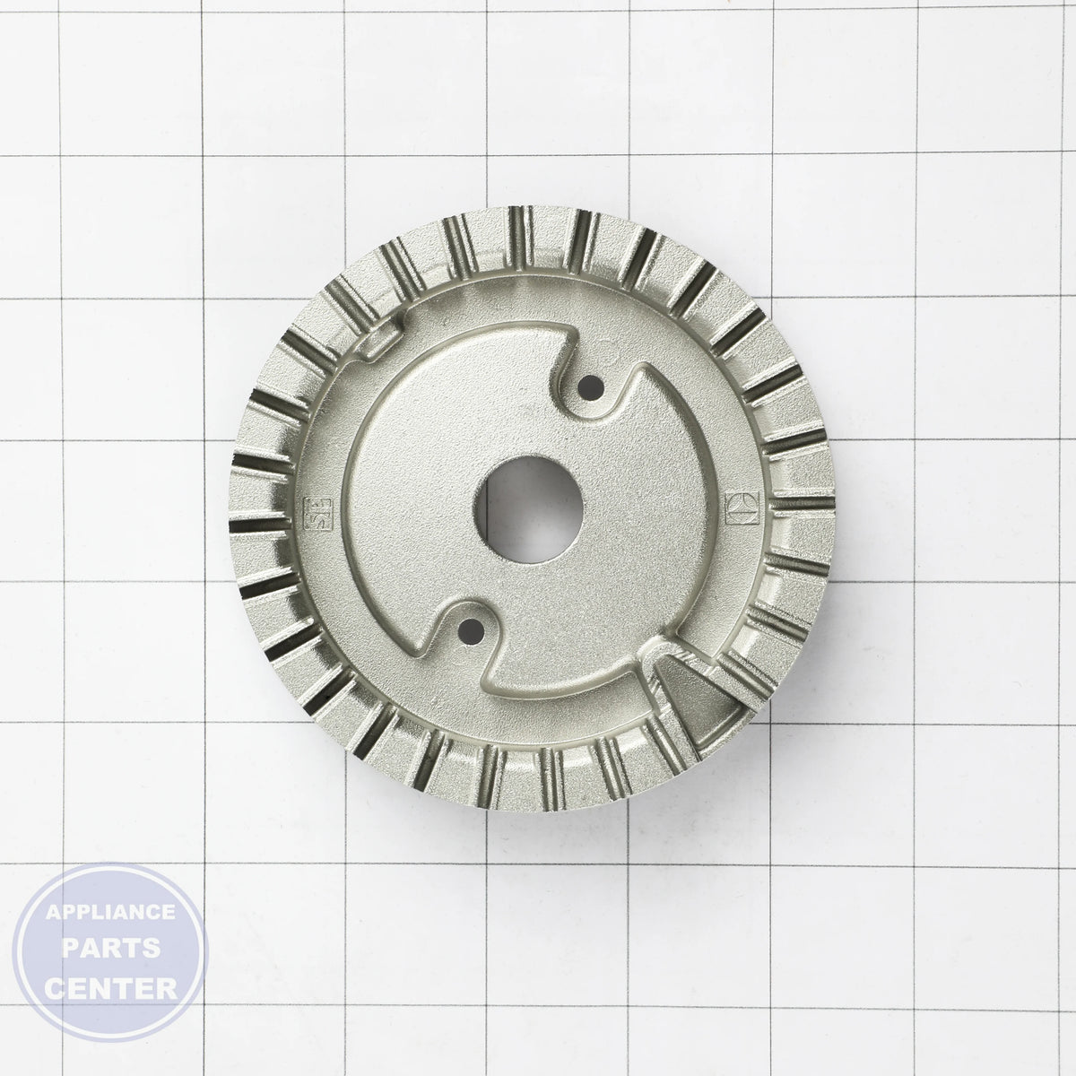 BURNER 316438401 - Side view with efficient heating specs