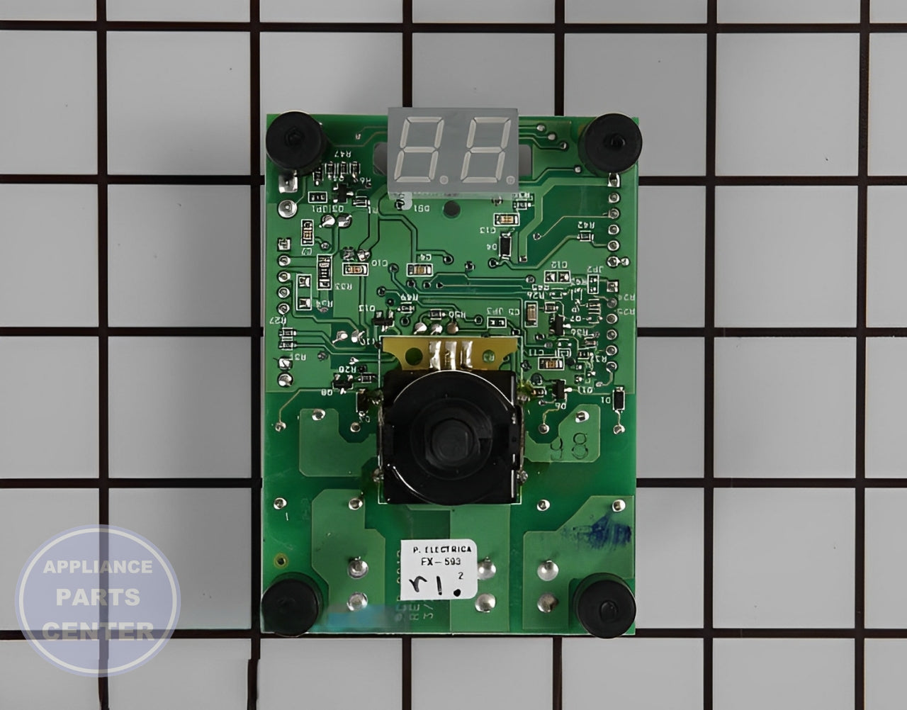 FRIGIDAIRE OVEN CONTROL 316441801 - Main view showing temperature control for specific models