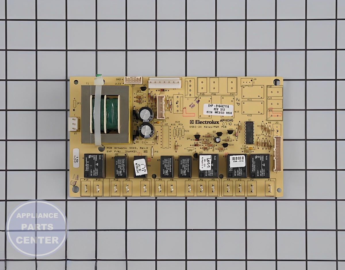 WCI BOARD 316442116 - Main view showing Circuit Board & Timer for specific models