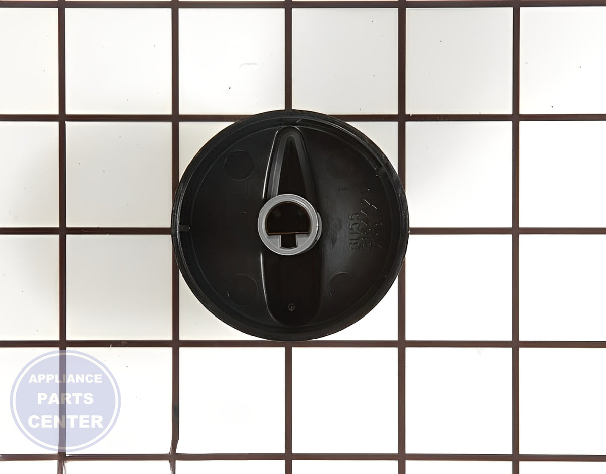 FRIGIDAIRE OVEN BLACK CONTROL KNOB 316442501 - Side view with durable construction