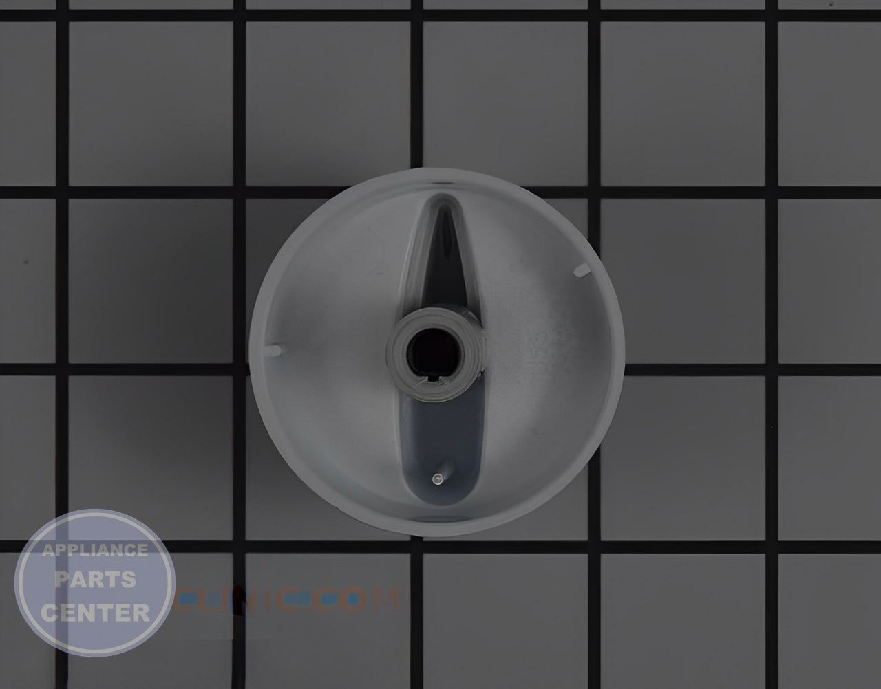 FRIGIDAIRE OVEN KNOB 316442512 - Side view with durable construction and dimensions