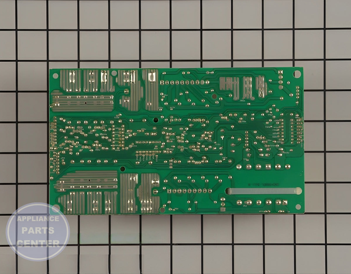 FRIGIDAIRE OVEN BOARD 316443913 - Side view with precise measurements