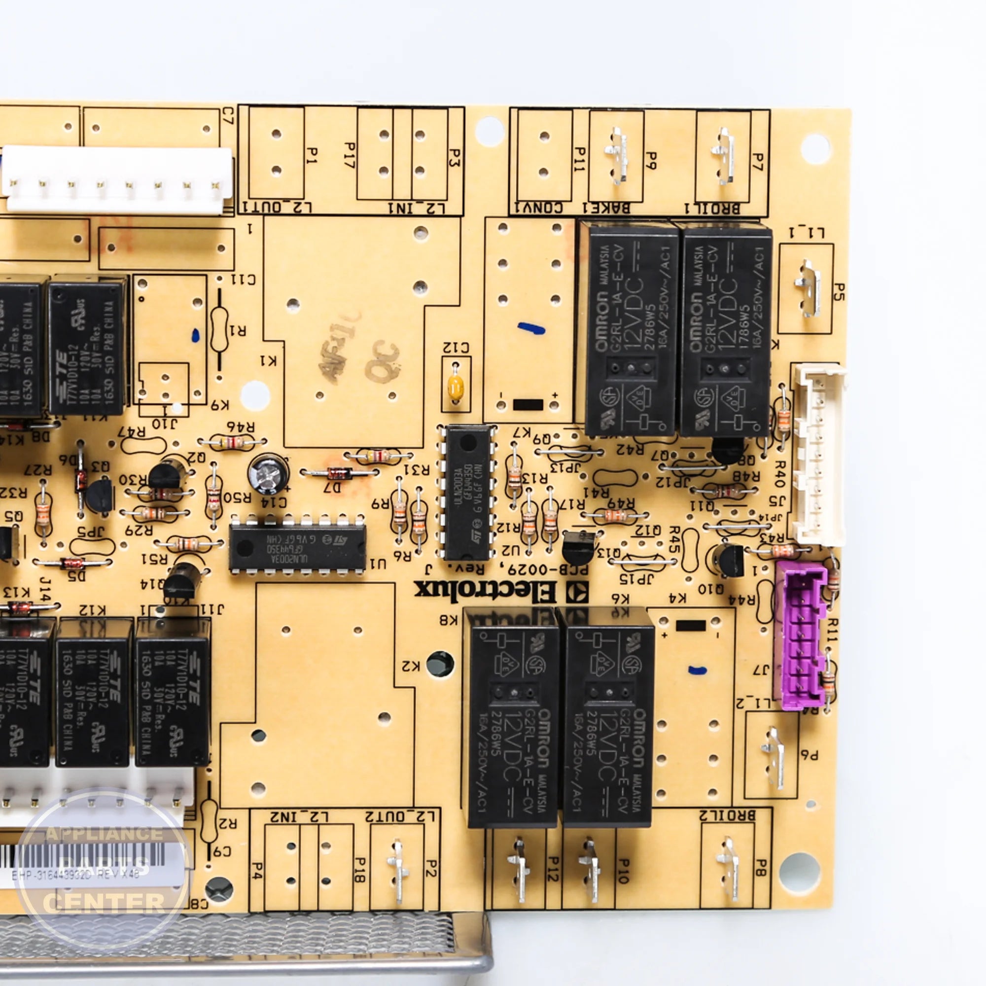 [Brand] BOARD 316443932 - Main view showing essential functionality for WCI models