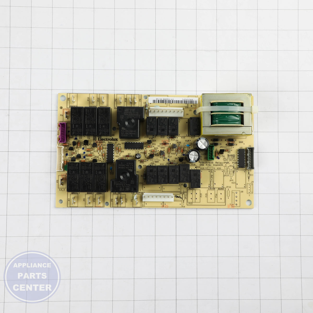 WCI BOARD 316443935 - Installation in specific model showing key mounting points