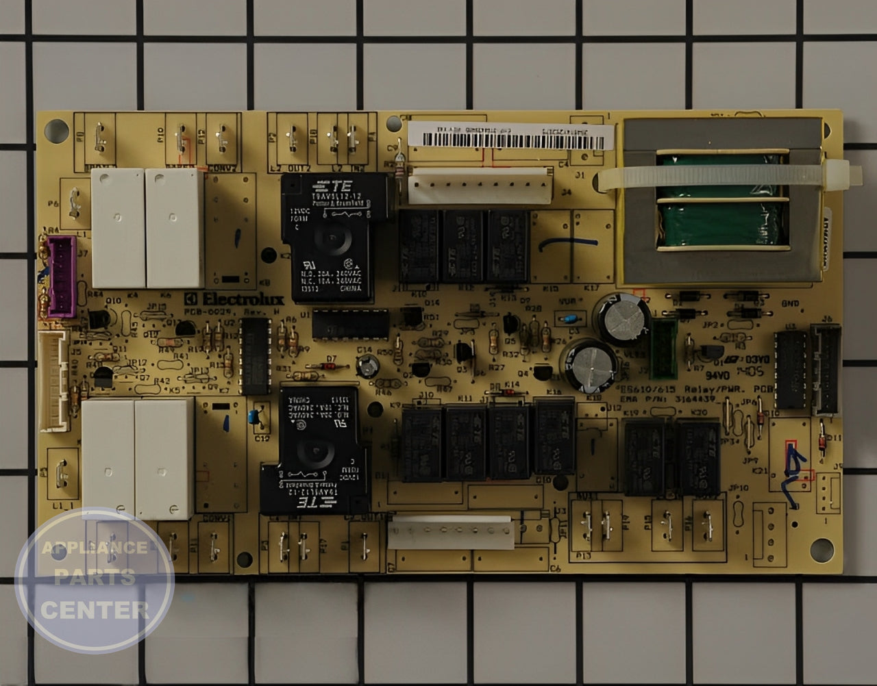 WCI BOARD 316443948 - Main view showing timer functionality for WCI models