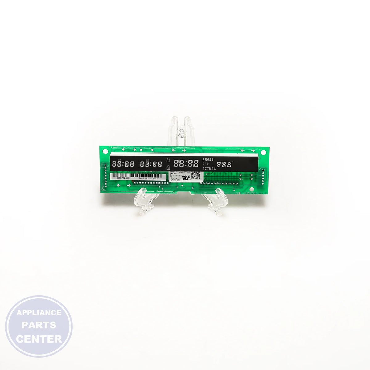 BOARD 316460300 - Side view with precise measurements
