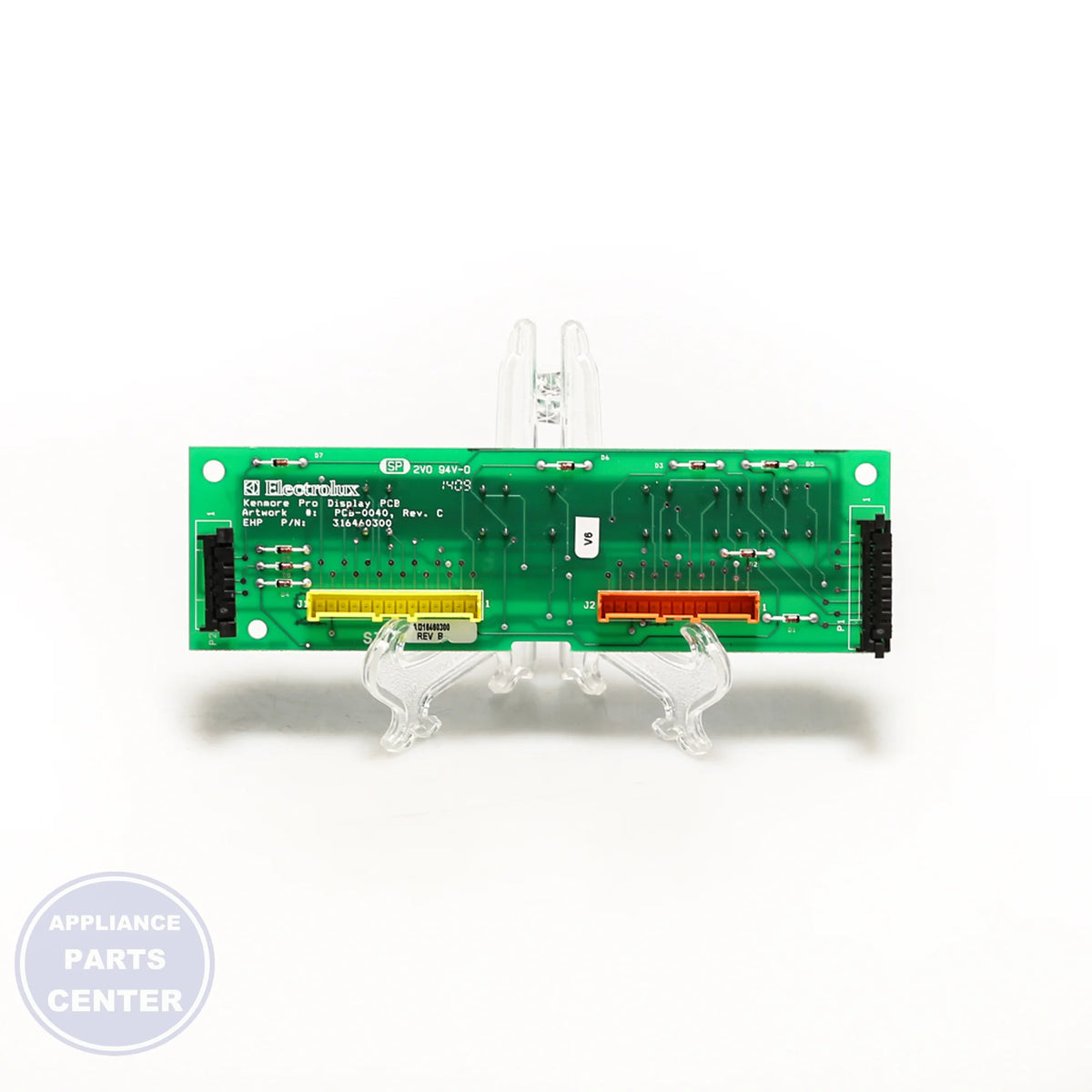 WCI BOARD 316460300 - Installation in specific model showing mounting points